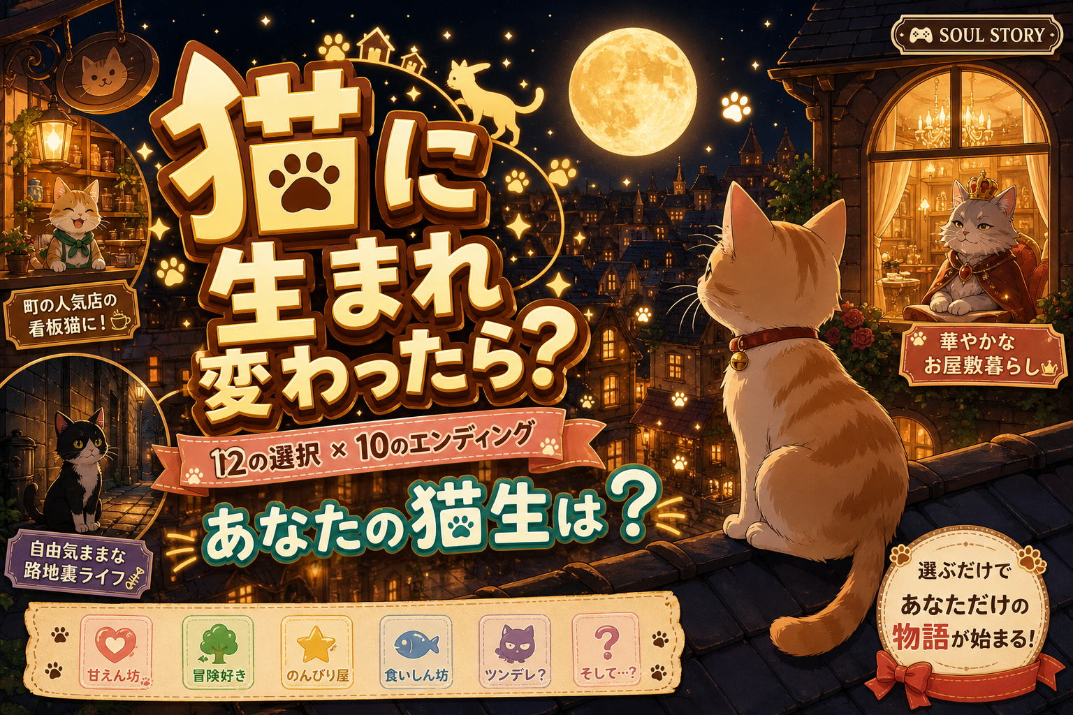 猫人生シミュレーター