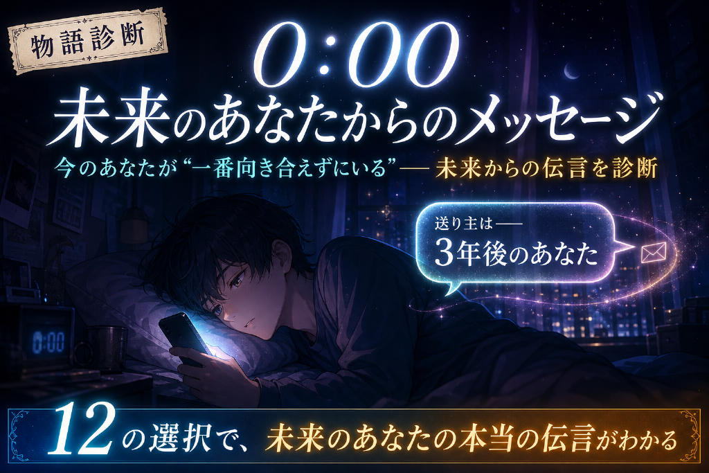 未来のあなたからのメッセージ