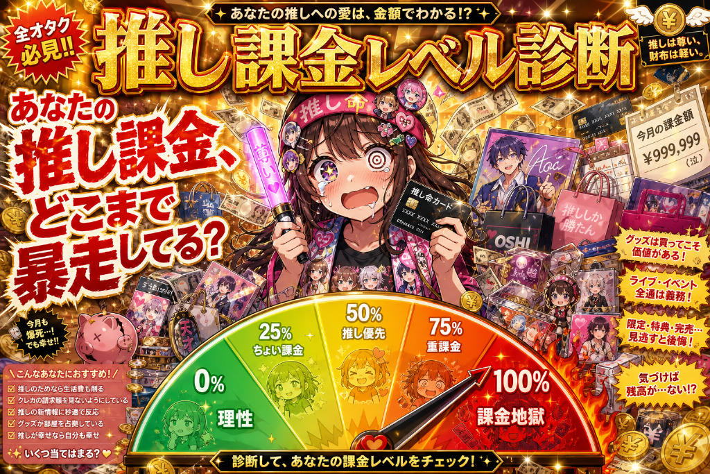 推し課金診断