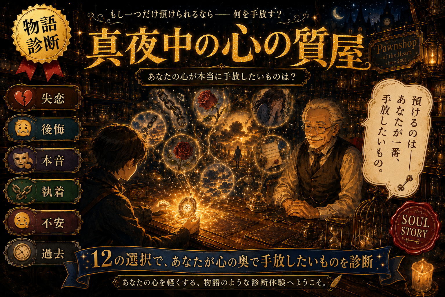 真夜中の心の質屋