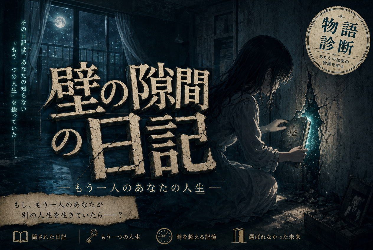 壁の隙間の日記の診断